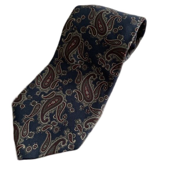 Bert Pulitzer Neck Tie 100% Silk Made In USA - Picture 1 of 2